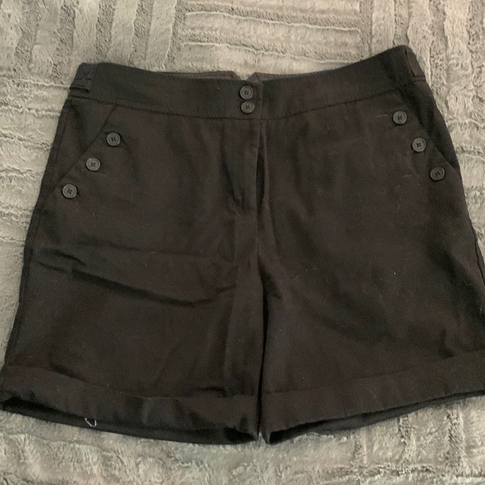 Sag Harbor ladies cuffed dressy shorts